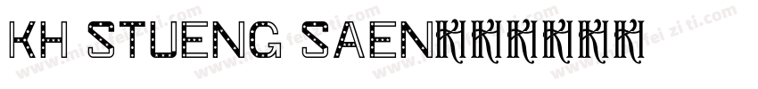 Kh Stueng Saen字体转换